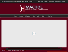 Tablet Screenshot of himachol.co.uk